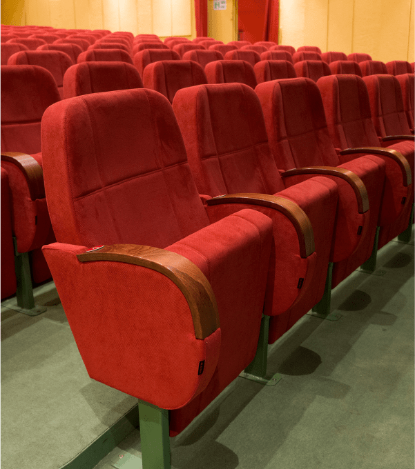 stolice za dvorane, bioskope i amfiteatre