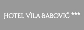 Logo Hotela Vila Babović u Čanju, u Crnoj Gori.