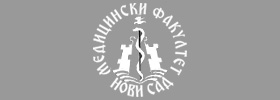 Logo Medicinskog fakulteta u Novom Sadu.