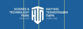 Logo Naučno-tehnološkog parka u Novom Sadu.