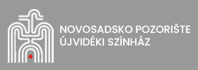 Logo Novosadskog pozorišta Újvidéki Színház, Novi Sad.