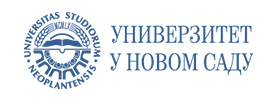 Logo Univerziteta u Novom Sadu.