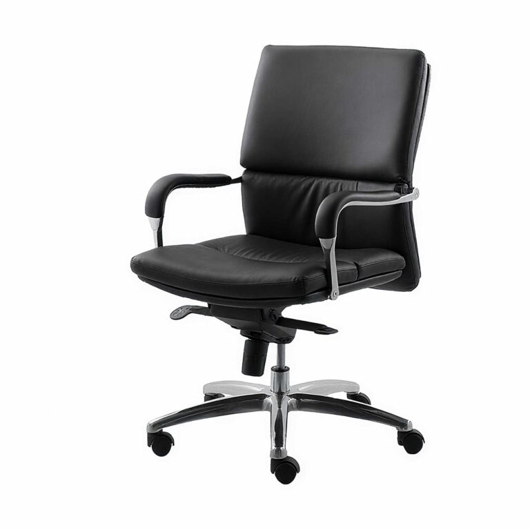 luksuzna kozna kancelarijska fotelja